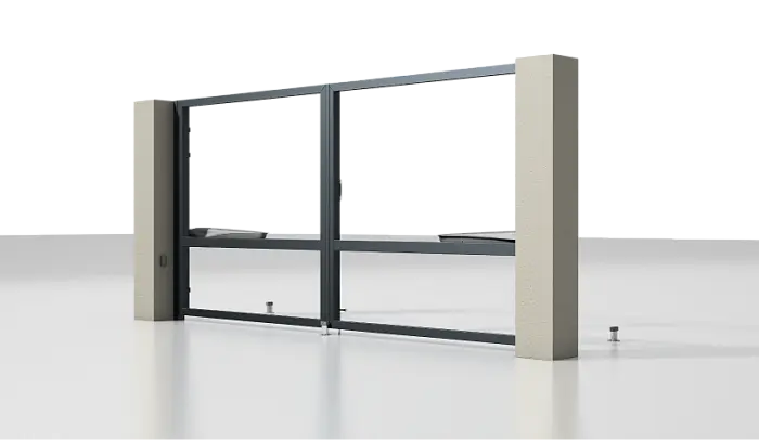 Скидка 20% на алюминиевые ворота без заполнения Скидка 20% на алюминиевые ворота без заполнения