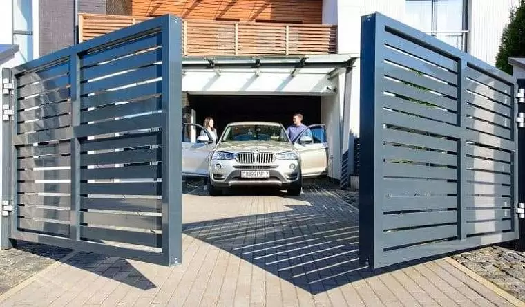 Распашные ворота в Орске